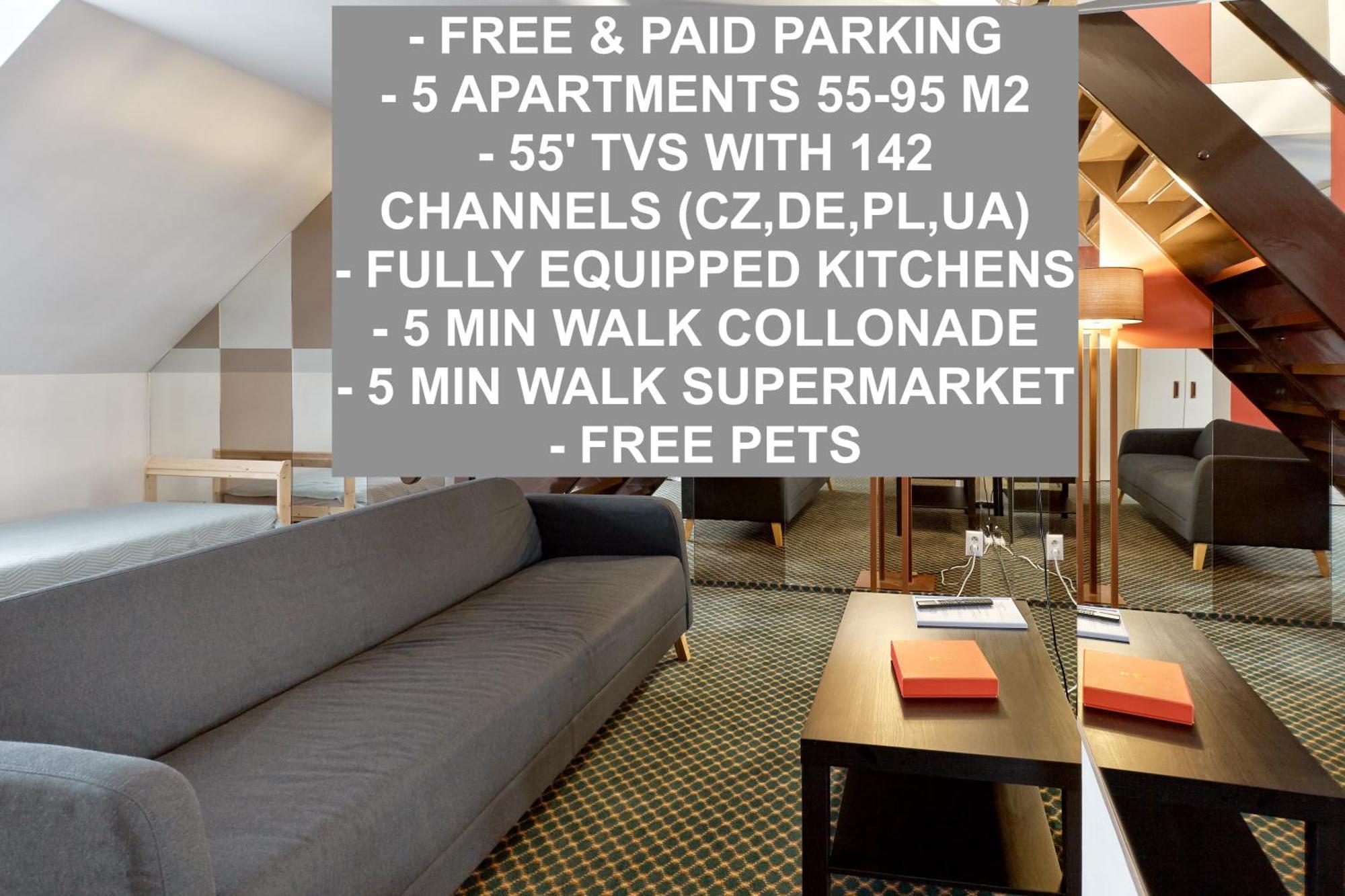 Excellent Apartments In Spa City Center 5 Min Walk From The Colonnade Karlovy Vary Kültér fotó
